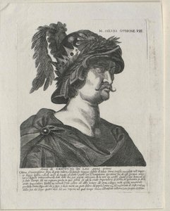 Imperador romano Otho (impressão) de Artist Unknown