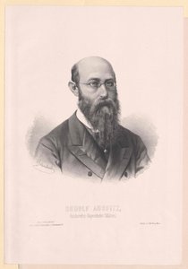 Rudolf Auspitz (impressão) de Artist Unknown
