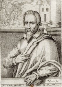 SERVET, Miguel (1511-1553). Médico e teólogo espanhol. Xilogravura. FRANÇA. ILE-DE-FRANCE. Paris. Biblioteca Nacional de Artist Unknown