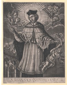 São João de Pomuk de Artist Unknown