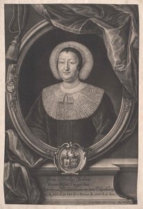 Sibylla Rosina Neubronner (impressão) de Artist Unknown