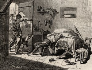A morte de Condorcet na prisão a 28 de março