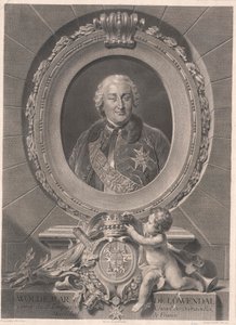 Valdemar Conde Loewendal (impressão) de Artist Unknown