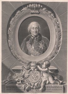 Valdemar Conde Loewendal (impressão) de Artist Unknown