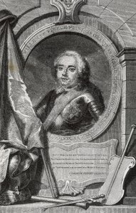 WILLIAM IV (1711-1751). Primeiro stadtholder hereditário dos Países Baixos. Gravura. de Artist Unknown