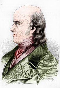 Retrato de Samuel Hahnemann, pai da homeopatia. de Artist Unknown