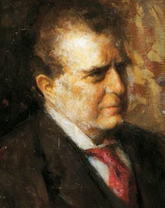 Retrato de Pietro Mascagni (Livorno