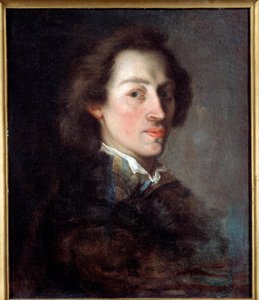 Retrato de Frederic Chopin (1810-1849), compositor francês de origem polaca, por volta de 1846. Pintura atribuída a Ary Scheffer (1795-1858). Versalhes, castelos de Versalhes e Trianon. de Ary (after) Scheffer