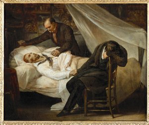 A morte de Gericault ... de Ary Scheffer