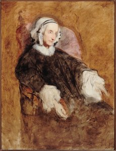 Retrato da rainha Maria Amélia de luto de Ary Scheffer