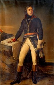 Retrato do General Lazare Louis Hoche (1768-1797) Pintura de Ary Scheffer (1795-1858) 1835 Paris, Musee de l