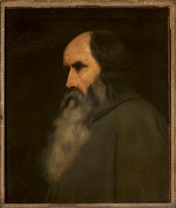 Retrato de um homem idoso (Berthold Schwarz) de Ary Scheffer