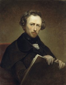 Auto-retrato aos 43 anos de idade de Ary Scheffer
