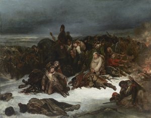 O Retiro do Exército de Napoleão da Rússia em 1812