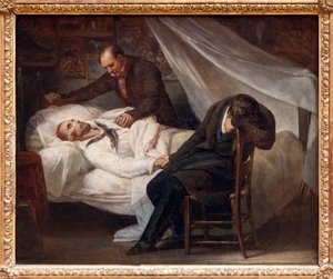 A morte de Gericault de Ary Scheffer
