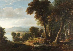 Paisagem, 1850 de Asher Brown Durand