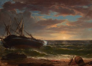 O navio encalhado de Asher Brown Durand