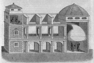 Corneta acústica inventada por Athanase Kircher (ou Athanasius Kircheri) (1601-1680). de Athanasius Kircher