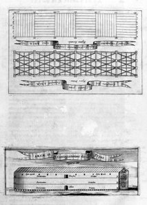 Descrição da arca, 1675 de Athanasius Kircher
