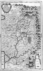 Mapa do Jardim do Éden, 1675