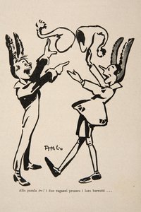 Pinóquio e Candlewick, ilustração de "Pinóquio"