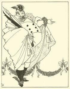 Página de conteúdo, A Sabóia Nº 1 (litografia) de Aubrey (after) Beardsley