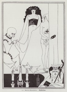 Messalina (litho) de Aubrey (after) Beardsley