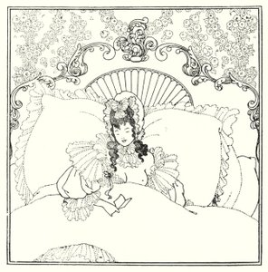 O Billet-Doux (gravura) de Aubrey (after) Beardsley