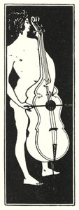 Adorno de página de título (gravura) de Aubrey (after) Beardsley