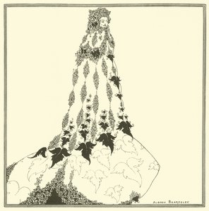 Uma reforma sugerida em traje de balé de Aubrey Beardsley