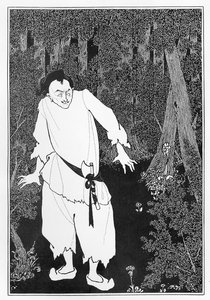 Ali Baba na floresta, 1897 de Aubrey Beardsley