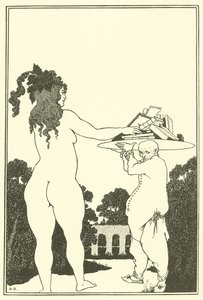 Prato de livro de Aubrey Beardsley
