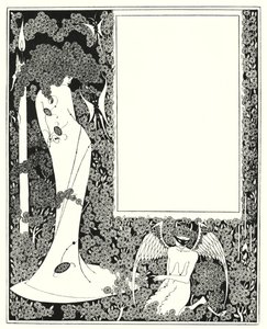 Design de bordas de conteúdo de Aubrey Beardsley