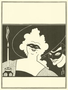 Design Da Capa, O Livro Amarelo de Aubrey Beardsley