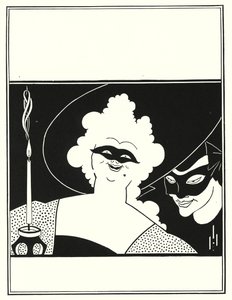 Design da capa para "O Livro Amarelo", Volume I de Aubrey Beardsley