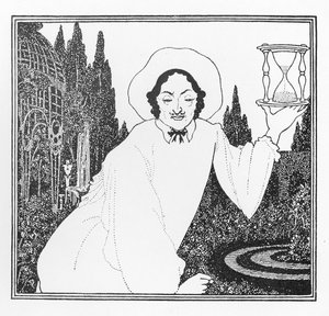 Design da capa para &39;O Pierrot da Minuta&39;, 1897 de Aubrey Beardsley