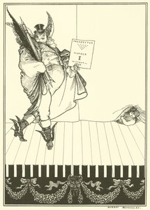 Prospecto de design do Savoy de Aubrey Beardsley