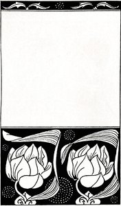 Design para capa de The Woman Who Did, 1914 de Aubrey Beardsley