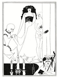 Entrar Herodíades de Aubrey Beardsley