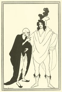 Exame do Arauto de Aubrey Beardsley