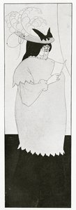 Ilustração para &39;L&39;Education Sentimentale&39;, 1894 de Aubrey Beardsley