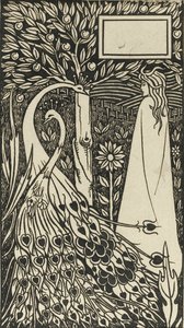 Ilustração do livro Le Morte dArthur de Sir Thomas Malory, 1893-1894 de Aubrey Beardsley