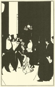 Lady Golds Escort de Aubrey Beardsley