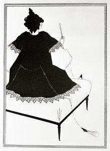 Salome Mistress, ou mulher com vibrador, c.1894 de Aubrey Beardsley