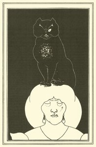 O gato preto de Aubrey Beardsley