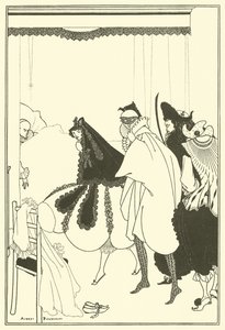 A morte do pierrô de Aubrey Beardsley