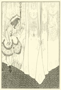 O sonho do estupro da fechadura de Aubrey Beardsley