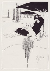 O Beijo de Judas, 1893. de Aubrey Beardsley