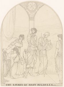 A Ladainha de Maria Madalena de Aubrey Beardsley