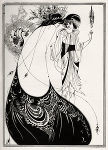 A Saia do Pavão de Aubrey Beardsley